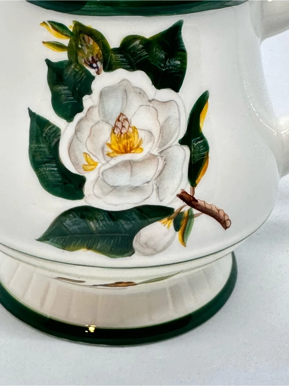 VTG Flowers Inc. Balloons Hand Painted Magnolia Creamer 4 1/8